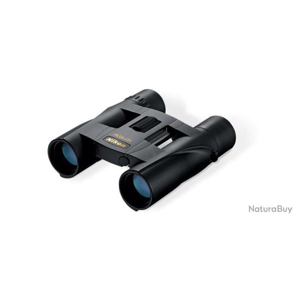 Nikon Jumelles Aculon A30 10x25 grossissement 10 x 25 mm 920 g pour l'observation de terrain - Noir