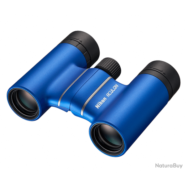 Nikon Jumelles Aculon T02 8x21 grossissement 8 x 21 mm 900 g pour l'observation de terrain - Bleu