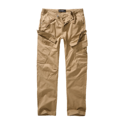 Pantalon Brandit Adven Slim Fit coton extensible assise - Camel / 2XL