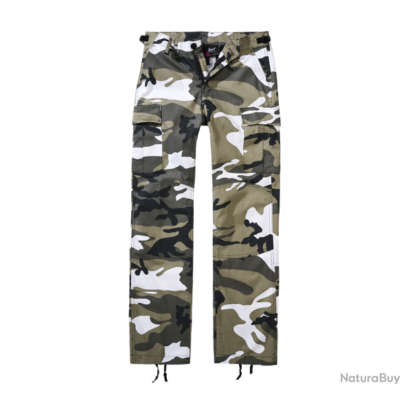 Pantalon Brandit BDU coupe femme en coton ripstop d�perlant - Urban / 34