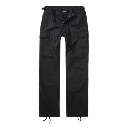 Pantalon Brandit BDU coupe femme en coton ripstop d&eacute;perlant - Noir / 33