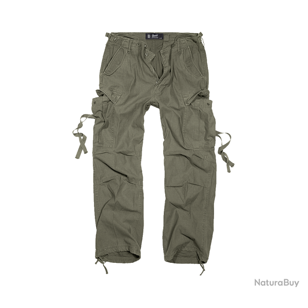 Pantalon Brandit M-65 Vintage - Vert olive / 7XL