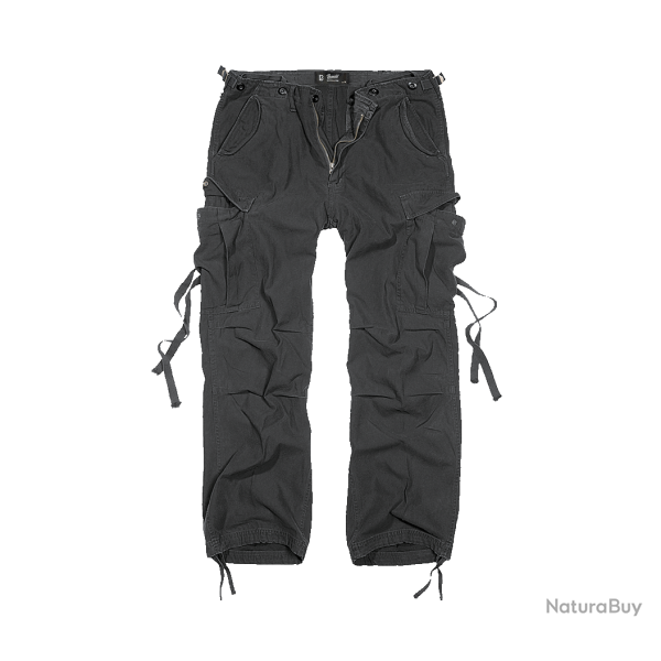 Pantalon Brandit M-65 Vintage - Noir / 7XL