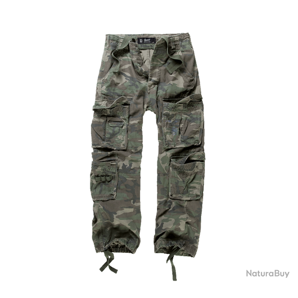 Pantalon Brandit Pure Vintage - Woodland / M