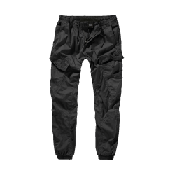 Pantalon Brandit Ray Vintage coton l&eacute;ger assise renforc&eacute;e six - Noir / 3XL