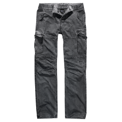 Pantalon Brandit Rocky Star coton 100 % coupe &eacute;troite teinture - Noir / S