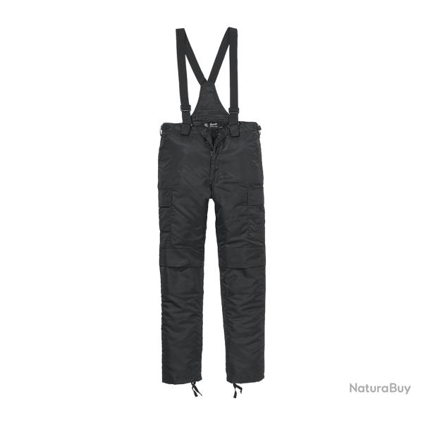 Pantalon chaud Brandit Thermo Next Generation nylon bavette - Noir / 3XL