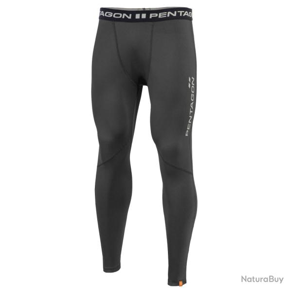Pantalon de compression Pentagon Apollo en polyester - Noir / XS