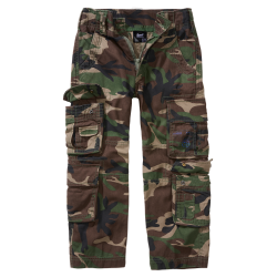 Pantalon enfant Brandit Pure Vintage coton huit poches - Woodland / 170/176 cm