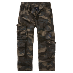 Pantalon enfant Brandit Pure Vintage coton huit poches - Dark Camo / 122/128 cm