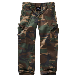 Pantalon enfant Brandit US Ranger polycoton d&eacute;perlant six - Woodland / 134/140 cm