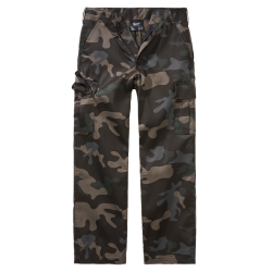 Pantalon enfant Brandit US Ranger polycoton d&eacute;perlant six - Dark Camo / 134/140 cm
