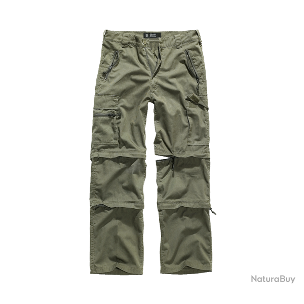 Pantalon tactique Brandit Savannah polycoton 65/35 d�perlant - Vert olive / S