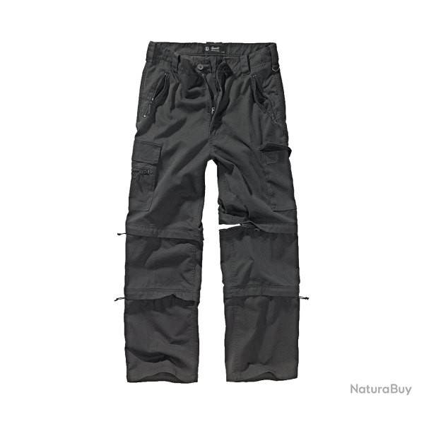 Pantalon tactique Brandit Savannah polycoton 65/35 d�perlant - Noir / S