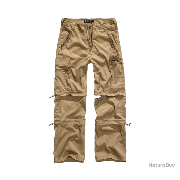 Pantalon tactique Brandit Savannah polycoton 65/35 d�perlant - Camel / S