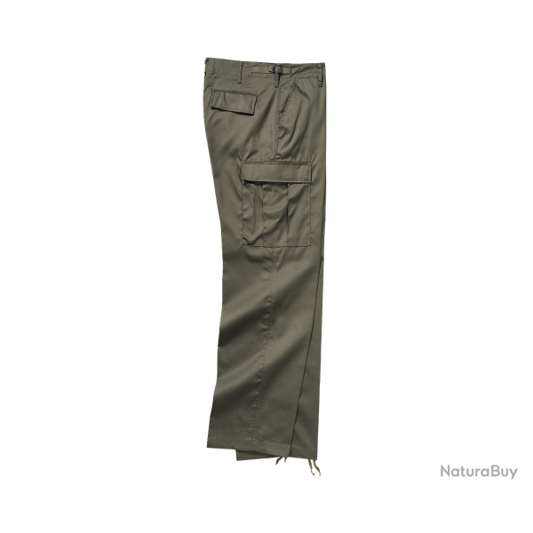 Pantalon tactique Brandit US Ranger polycoton d�perlant - Vert olive / 2XL