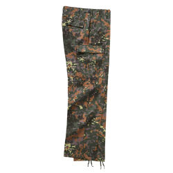 Pantalon tactique Brandit US Ranger polycoton d&eacute;perlant - Flecktarn / 5XL