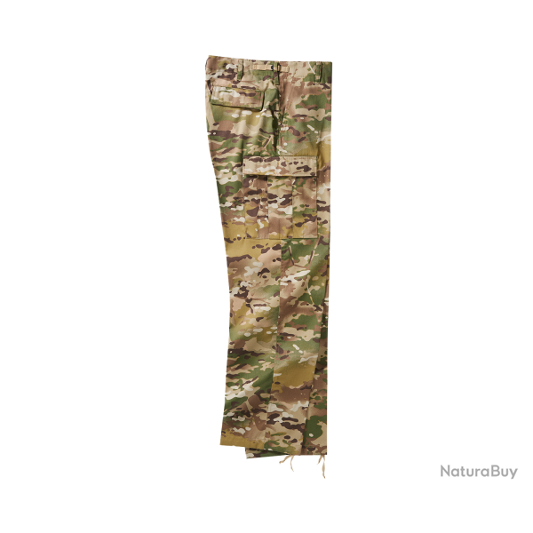 Pantalon tactique Brandit US Ranger polycoton d�perlant - Tactical Camo / 5XL