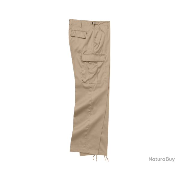 Pantalon tactique Brandit US Ranger polycoton d�perlant - Beige / M