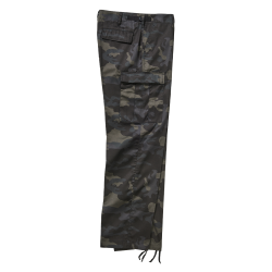 Pantalon tactique Brandit US Ranger polycoton d&eacute;perlant - Dark Camo / 3XL