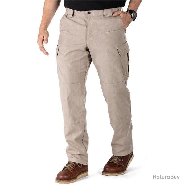 Pantalon tactique Stryke 5.11 Tactical toile Flex-Tac 193 g/m2 - Kaki / US 36 / 30