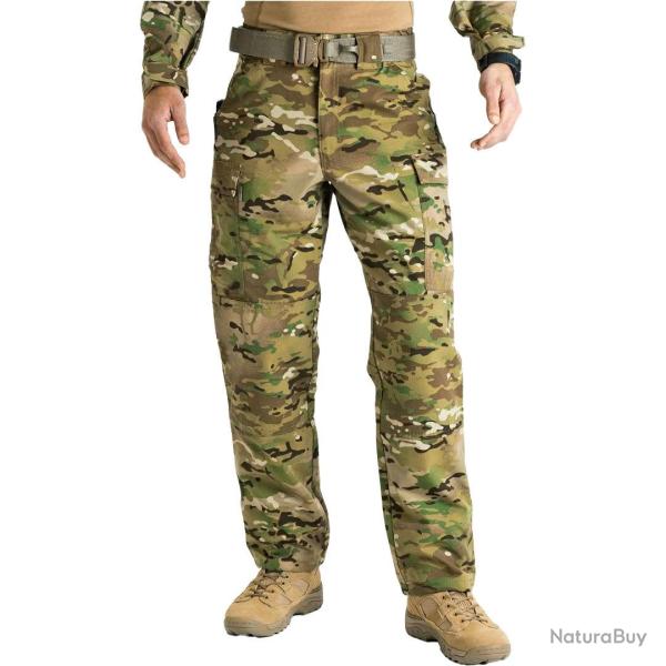 Pantalon tactique TDU 5.11 Tactical coupe ample ripstop 65% - Multicam / L / Long