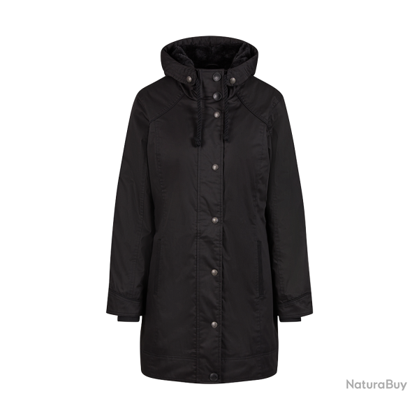 Parka Brandit Savannah coupe femme longue doubl�e capuche - Noir / XL