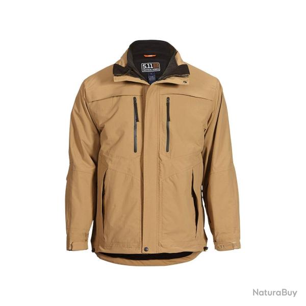 Parka Bristol 5.11 Tactical modulable trois configurations - Coyote / L