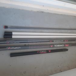 Canne A match TORINO S4 10m,11,50m