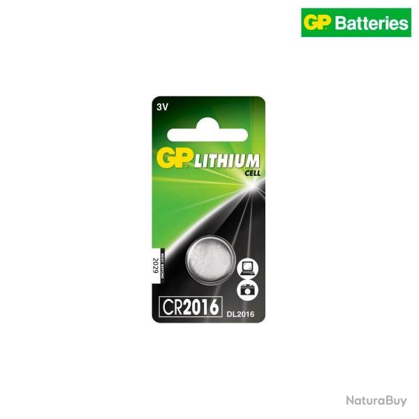 Pile bouton lithium GP CR2016 � l'unit� pour cl� de v�hicule - Autre