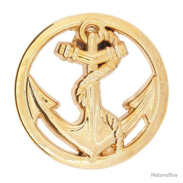 Pin's d'ancre de Marine Boussemart, insigne de revers - Bleu TDM