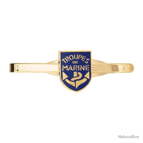 Pince � cravate Boussemart � ancre des troupes de marine - Or