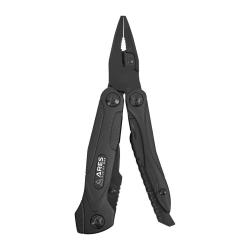 Pince multifonctions Ares Crabe Luxe 14 outils avec silex - Noir
