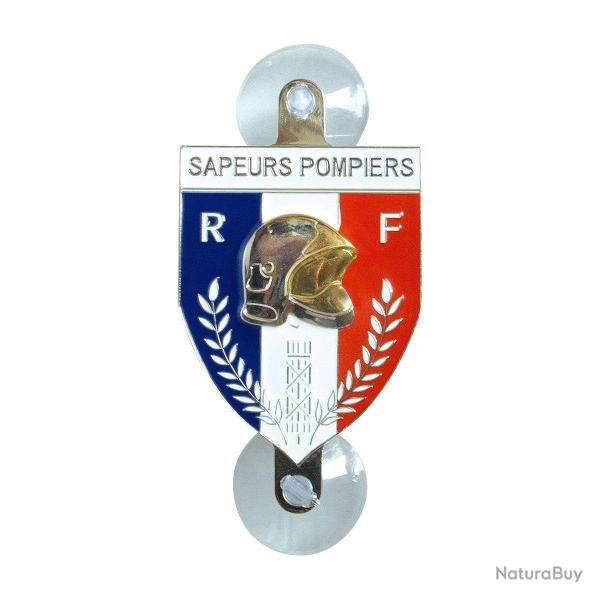 Plaque �cusson automobile Patrol Equipement sapeur-pompier - Blanc