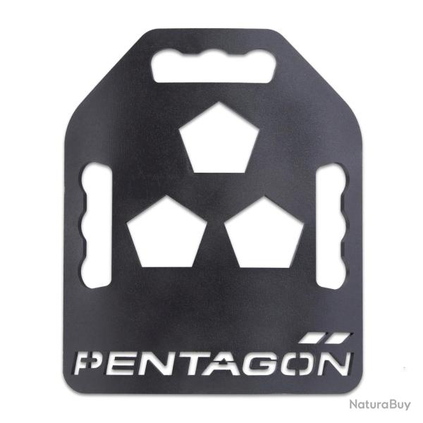 Plaques lest�es Pentagon Avron Tac-Fitness 2 x 3 kg - Noir