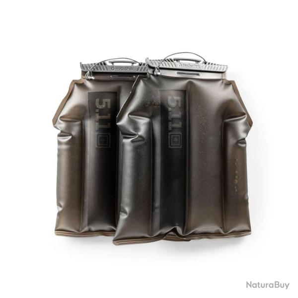 Plaques PT-R H2O 5.11 Tactical remplissables eau ou glace - Noir