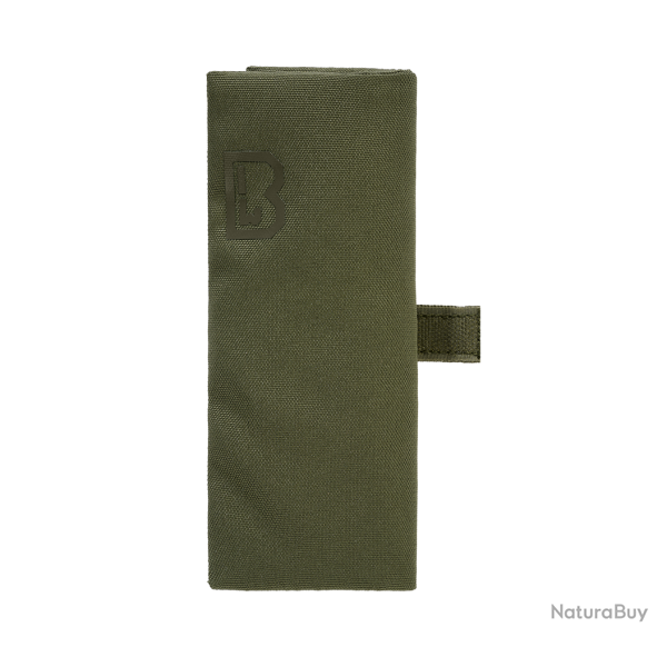 Pochette Brandit � tabac polyester 600D compartiment feuilles - Vert olive