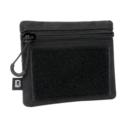 Pochette Brandit Mini EDC polyester 600D anneau porte-cl&eacute;s - Noir