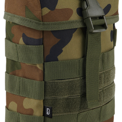 Pochette Brandit MOLLE Fire matelass&eacute;e boucle rapide - Woodland