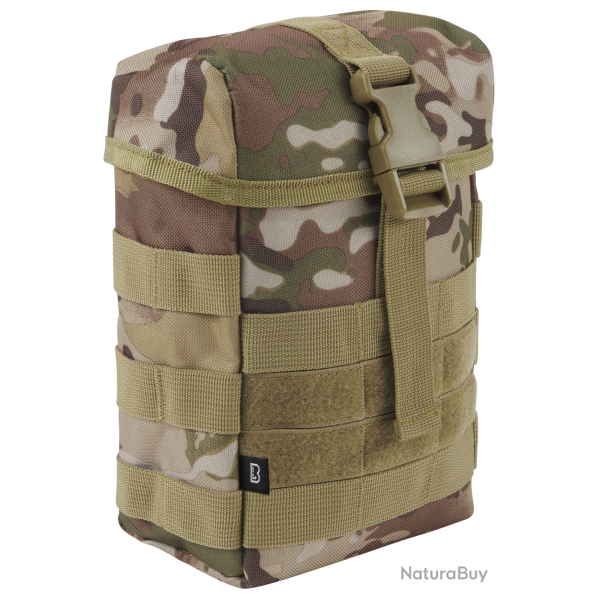 Pochette Brandit MOLLE Fire matelass�e boucle rapide - Tactical Camo