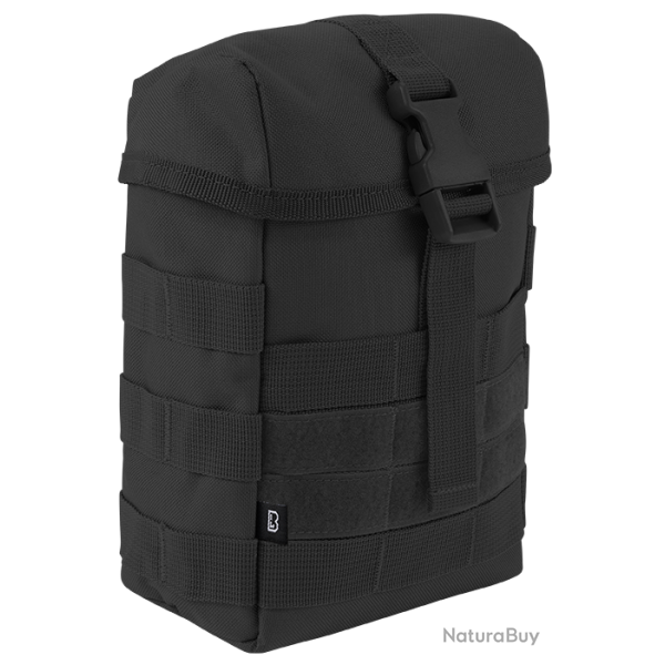 Pochette Brandit MOLLE Fire matelass�e boucle rapide - Noir