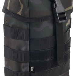 Pochette Brandit MOLLE Fire matelass&eacute;e boucle rapide - Dark Camo