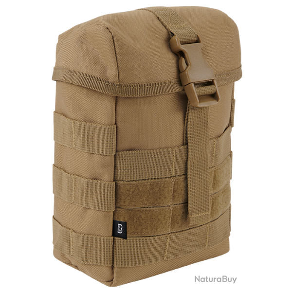Pochette Brandit MOLLE Fire matelass�e boucle rapide - Camel