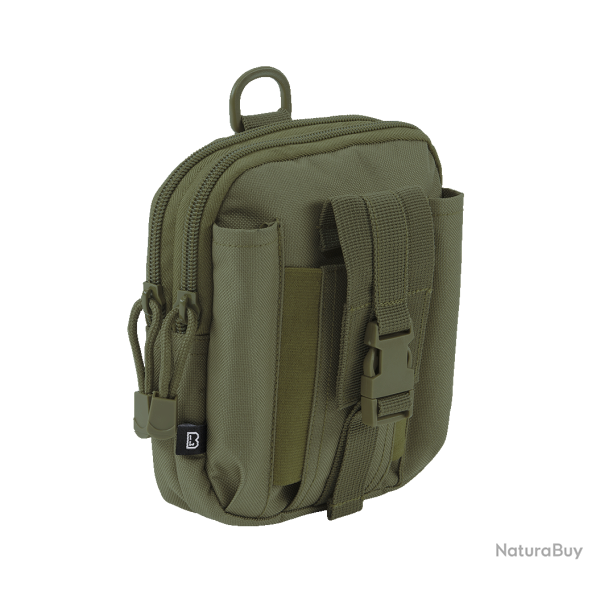 Pochette Brandit MOLLE Functional deux compartiments - Vert olive
