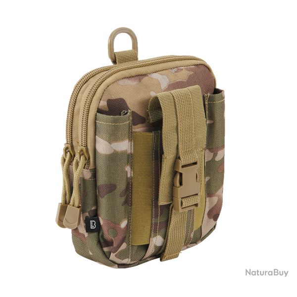 Pochette Brandit MOLLE Functional deux compartiments - Tactical Camo