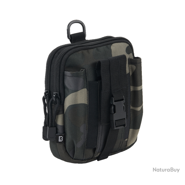 Pochette Brandit MOLLE Functional deux compartiments - Dark Camo