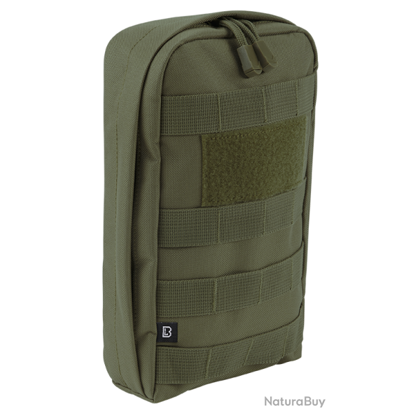 Pochette Brandit MOLLE Snake sept sangles �lastiques poches - Vert olive