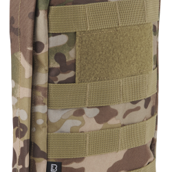 Pochette Brandit MOLLE Snake sept sangles &eacute;lastiques poches - Tactical Camo