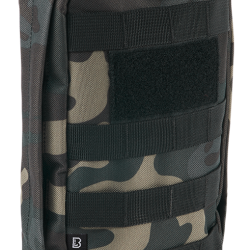 Pochette Brandit MOLLE Snake sept sangles &eacute;lastiques poches - Dark Camo