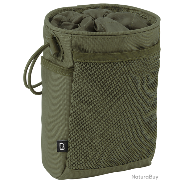 Pochette Brandit MOLLE Tactical 2,5 L collerette � cordon - Vert olive